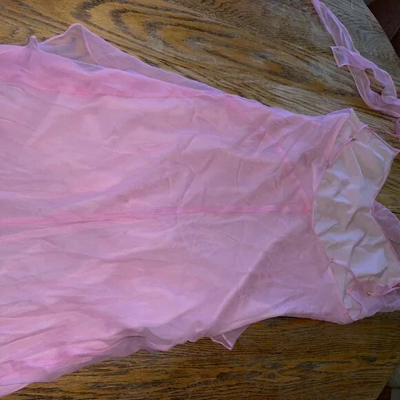 Amanda Uprichard X Revolve Cassilda Gown in Baby Pink/no flaws/